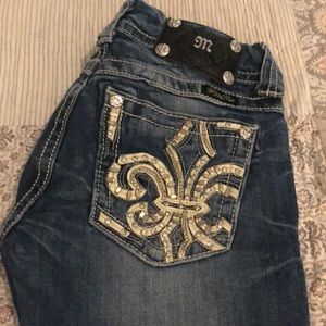 Miss me boot cut jeans. Excellent condition.